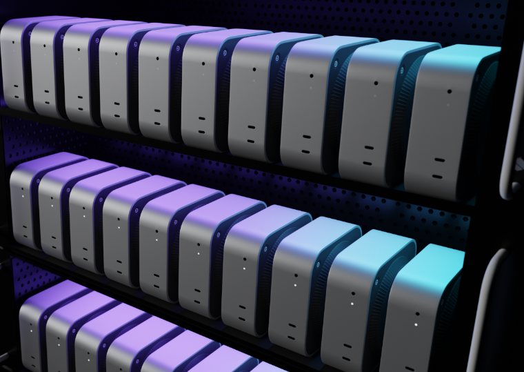 Macrunara Mac mini M4 cluster